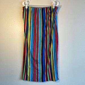 Striped skirt